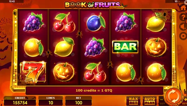 scrBook Of Fruits Halloween