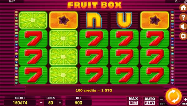 scrFruit Box