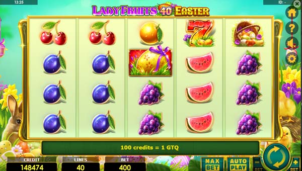 scrLady Fruits 40 Easter