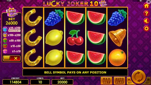 scrLucky Joker 10 Extra Gifts