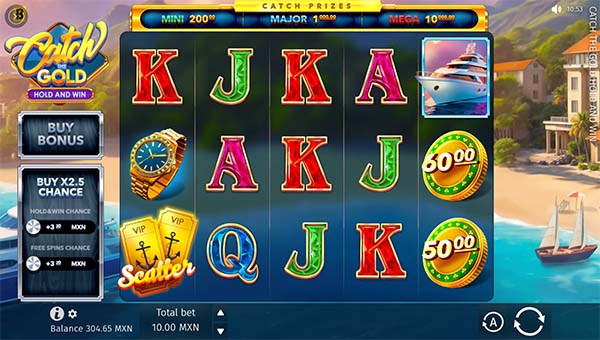 scrCatch the Gold Hold and Win