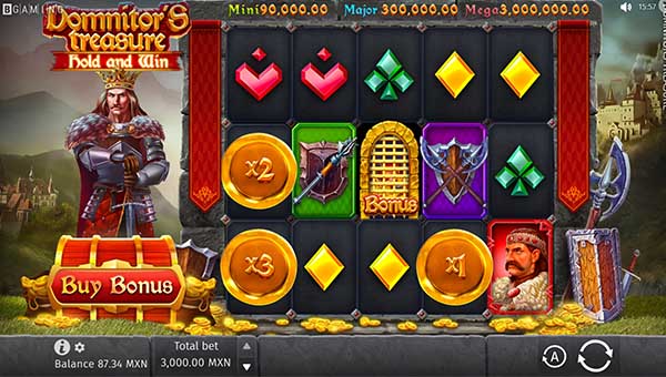 scrDomnitor s Treasure Hold and Win