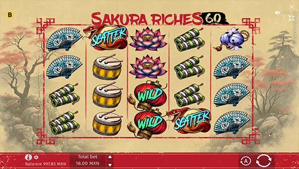 scrSakura Riches 60