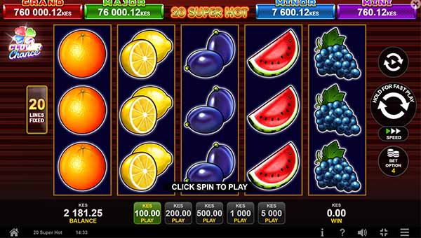 scr20 Super Hot  Clover Chance