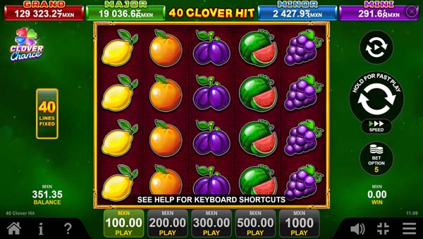 scr40 Clover Hit