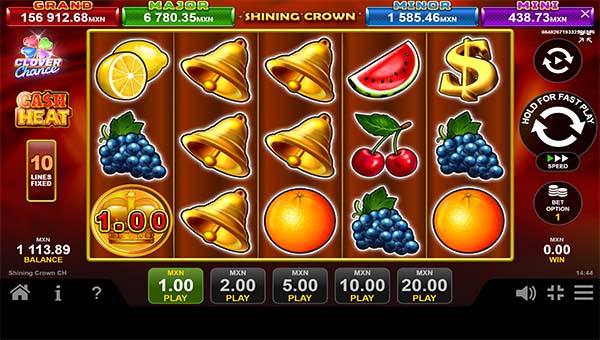 scrShining Crown Cash Heat
