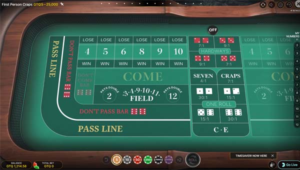 scrFirst Person Craps