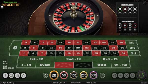 scrEuropean Roulette 97