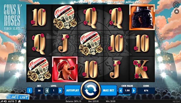 scrGuns N Roses Video Slots 97