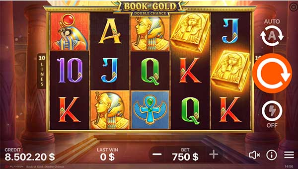 scrBook of Gold: Double Chance