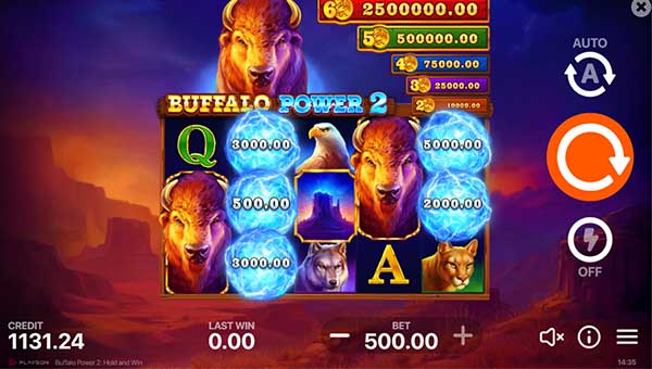 scrBuffalo Power 2 Hold and Win
