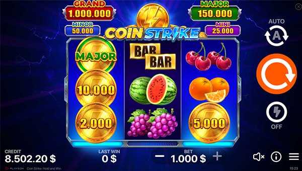 scrCoin Strike Hold and Win