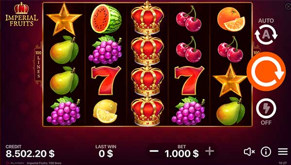 scrImperial Fruits: 100 Lines