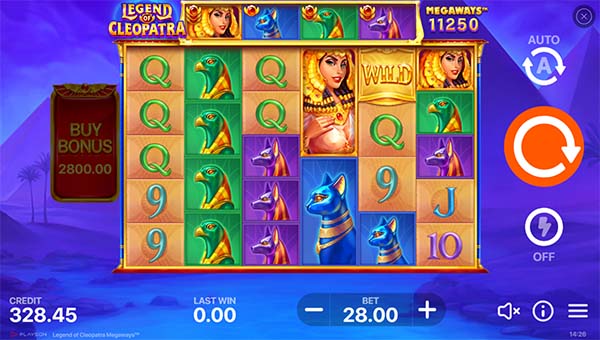 scrLegend of Cleopatra Megaways