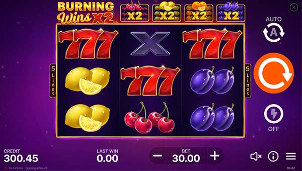 scrSuper Burning Wins x2