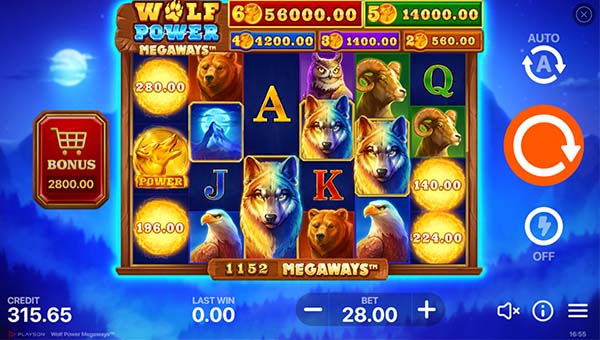 scrWOLF POWER MEGAWAYS