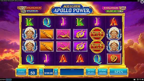 scrAge of the Gods™ Apollo Power