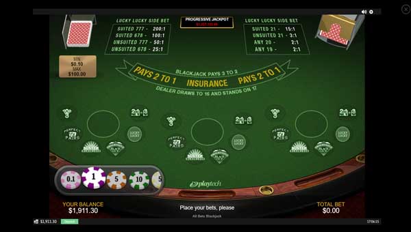 scrAll Bets Blackjack