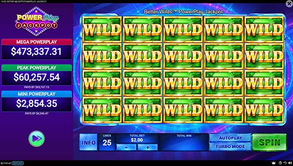 scrBetter Wilds™ PowerPlay Jackpot