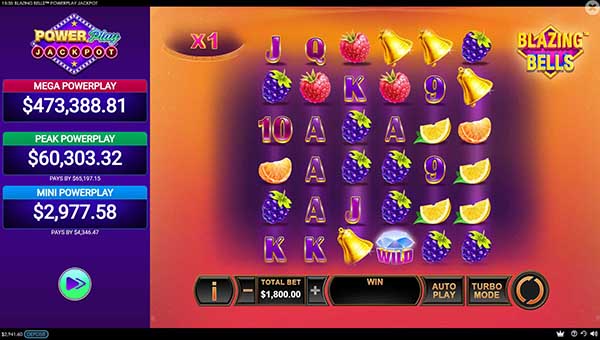 scrBlazing Bells™ PowerPlay Jackpot