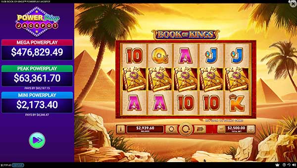 scrBook of Kings™: PowerPlay Jackpot