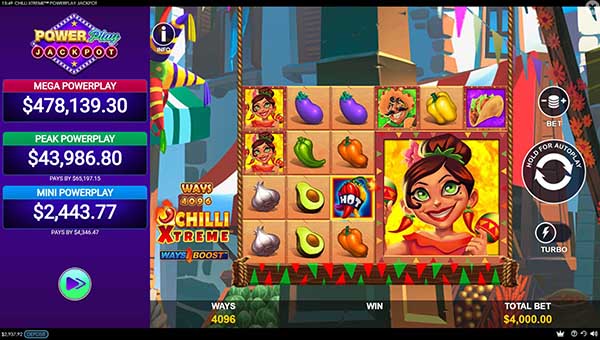 scrChilli Xtreme™ PowerPlay Jackpot