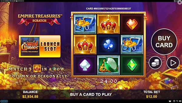 scrEmpire Treasures Scratch™