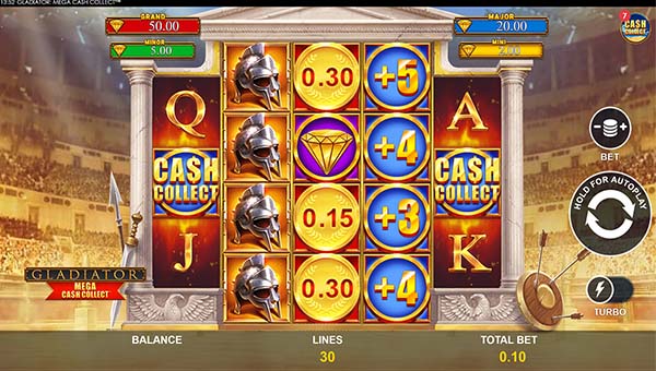 scrGladiator: Mega Cash Collect™