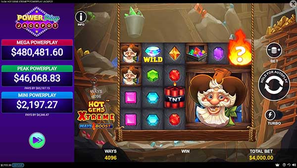 scrHot Gems™ Xtreme PowerPlay Jackpot