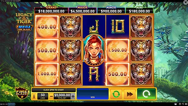 scrMega Fire Blaze: Legacy of the Tiger™