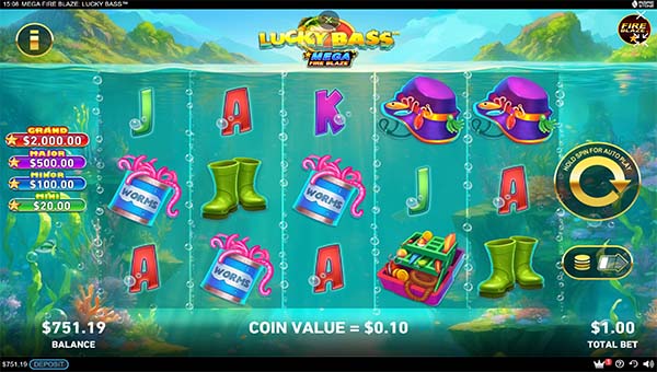 scrMega Fire Blaze: Lucky Bass™