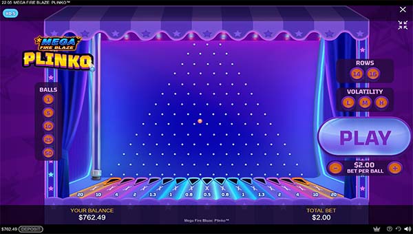 scrMega Fire Blaze: Plinko