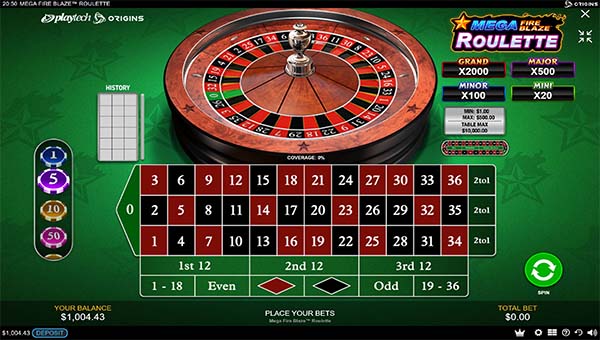 scrMega Fire Blaze™ Roulette