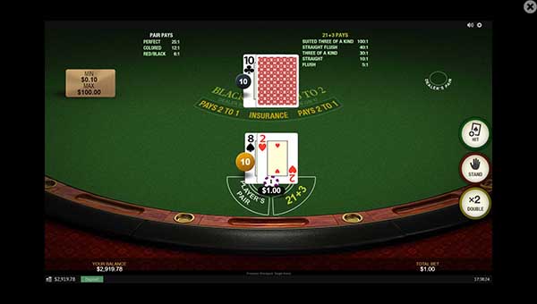 scrPremium Blackjack Single Hand