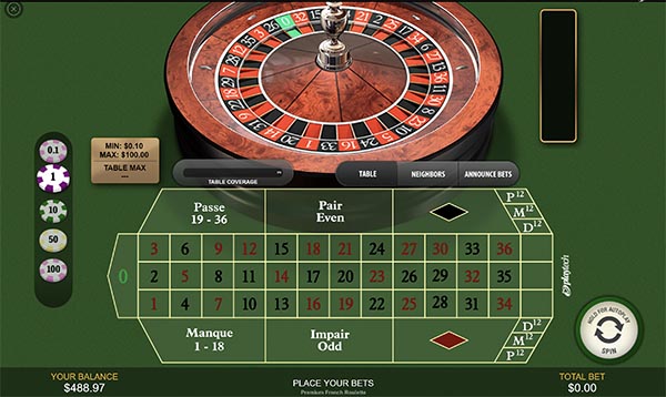 scrPremium French Roulette™