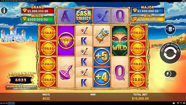 scrSahara Riches MegaWays™: Cash Collect™