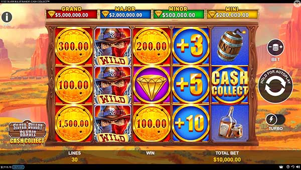 scrSilver Bullet Bandit: Cash Collect™