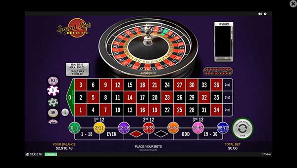 scrSpread Bet Roulette