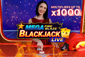 Mega Fire Blaze Blackjack Live