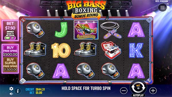 scrBig Bass Boxing Bonus Round