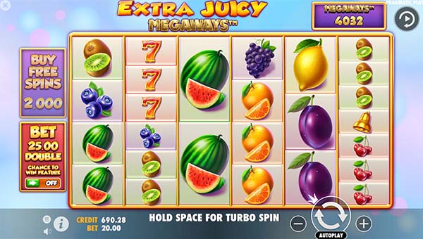 scrExtra Juicy Megaways