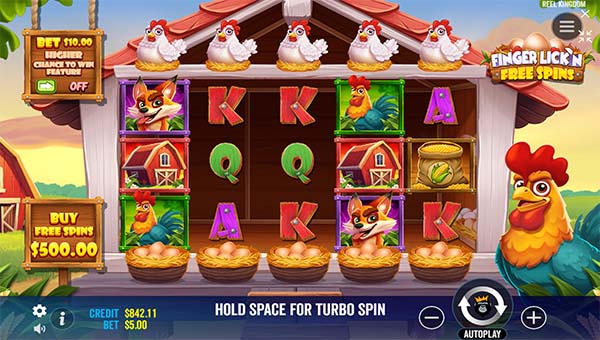 scrFinger Lick’n Free Spins