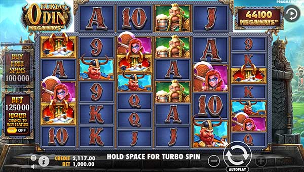 scrFury of Odin Megaways