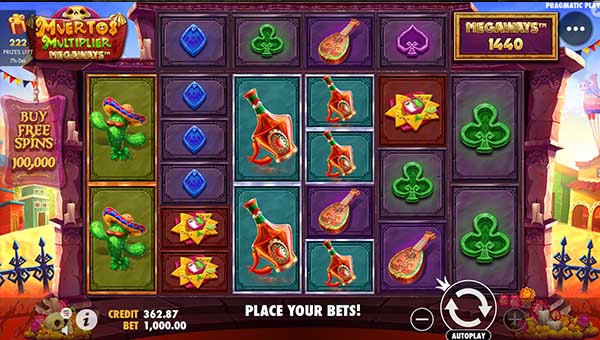 scrMuertos Multiplier Megaways