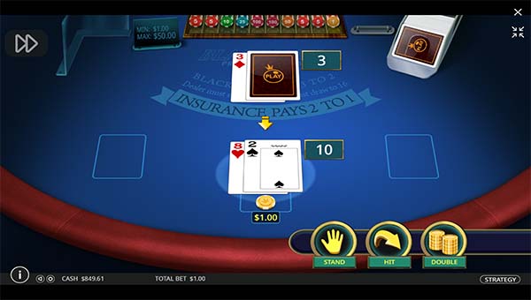scrMultihand Blackjack