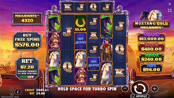scrMustang Gold Megaways