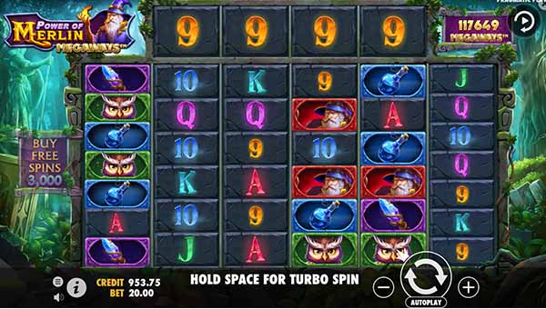 scrPower of Merlin Megaways