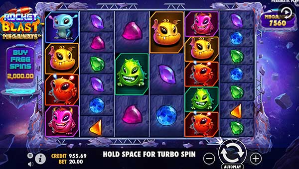 scrRocket Blast Megaways