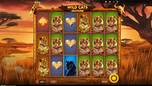 scrWild Cats Multiline