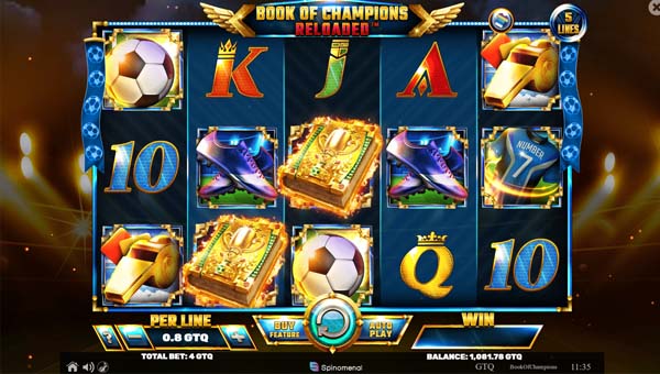 scrBook Of Champions Reloaded